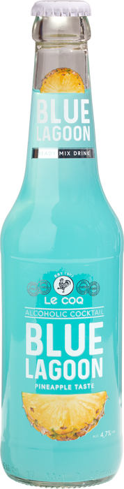 Le Coq Blue Lagoon Cocktail - 6 x 0,33 l