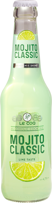 Le Coq Mojito Classic Cocktail - 6 x 0,33 l