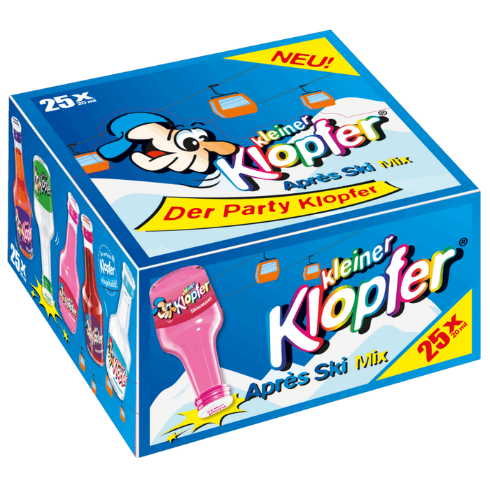 Kleiner Klopfer Apres Ski Mix - 25 x 0,02 l