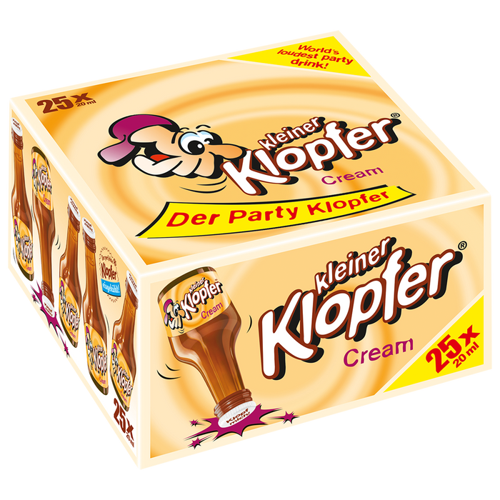 Kleiner Klopfer Cream - 25 x 0,02 l
