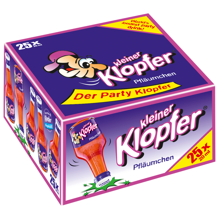 Kleiner Klopfer Pfläumchen - 25 x 0,02 l